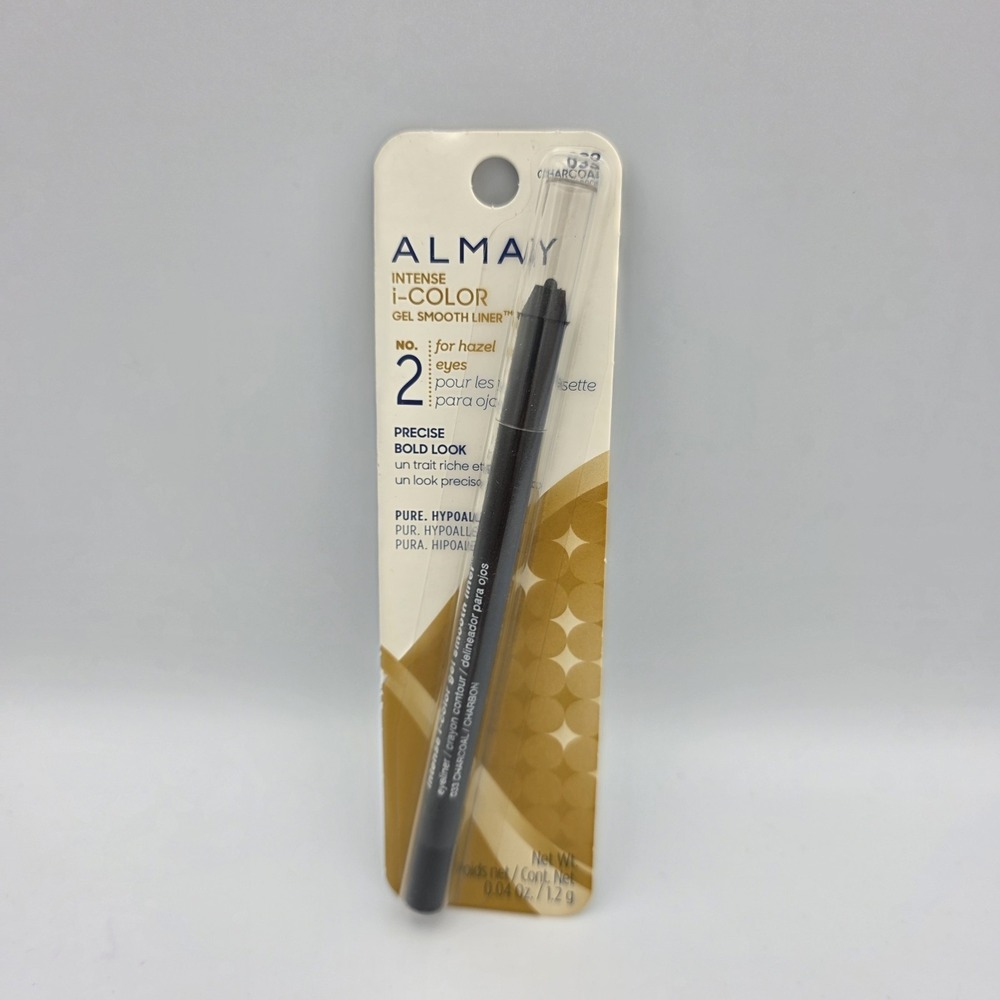 Almay Intense I-color Gel‎ Smooth Eyeliner for Hazel Eyes 033 Charcoal